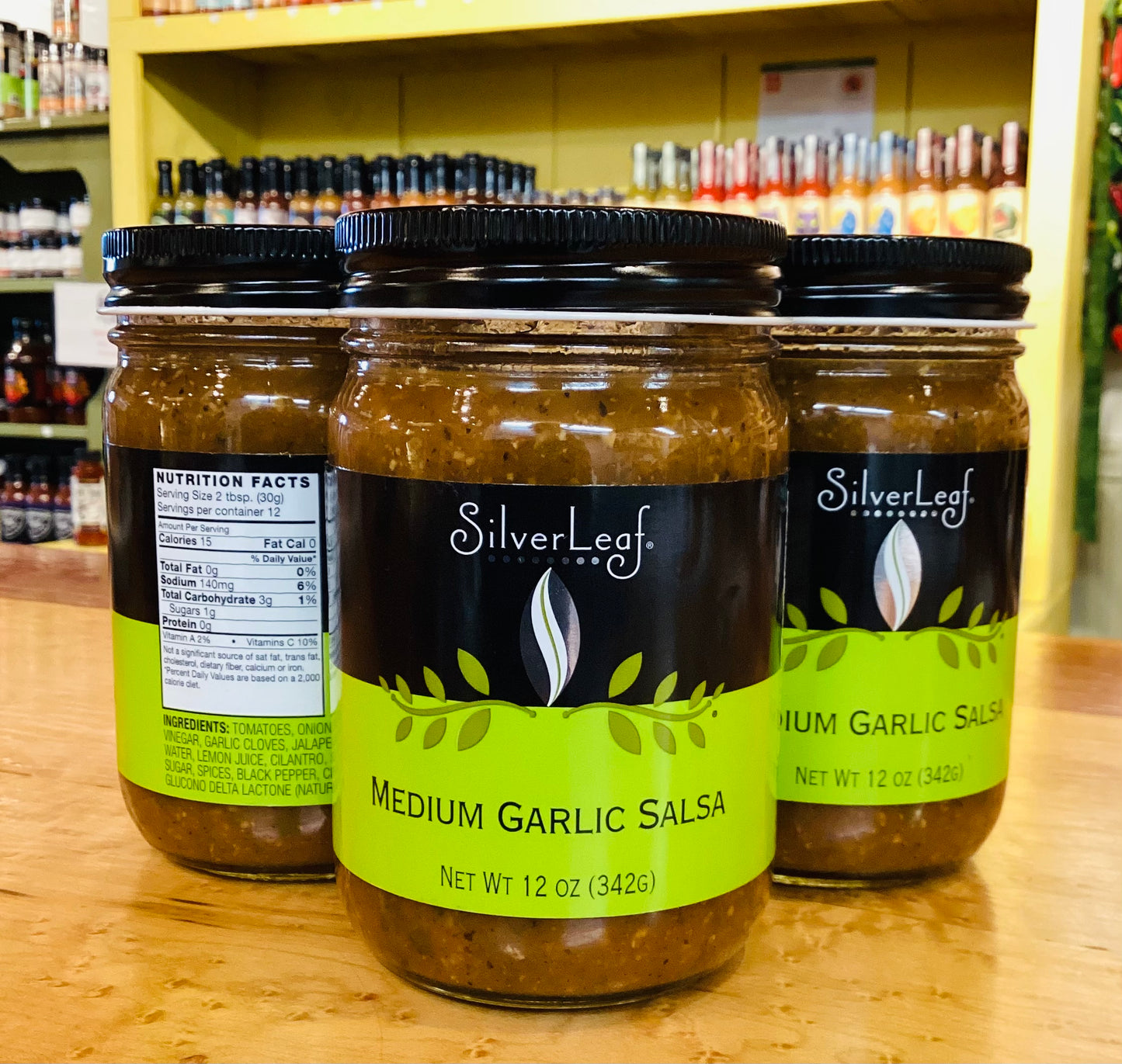 SilverLeaf Medium Garlic Salsa