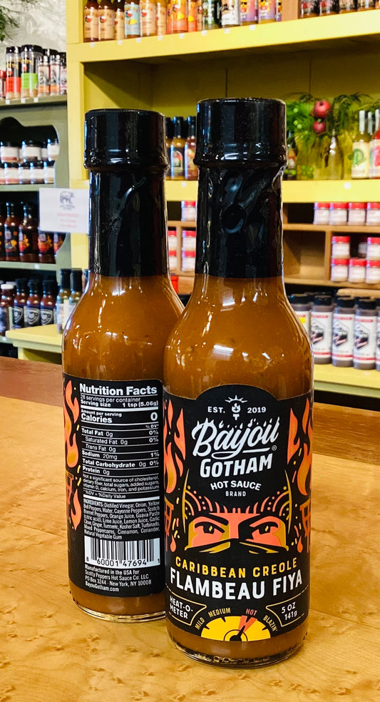 Bayou Gotham Flambeau Fiya Hot Sauce