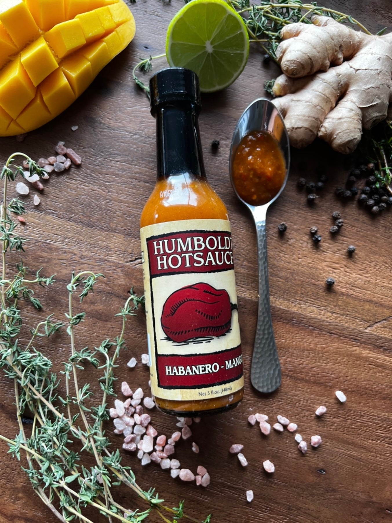 Humboldt HotSauce - Habanero Mango Sauce