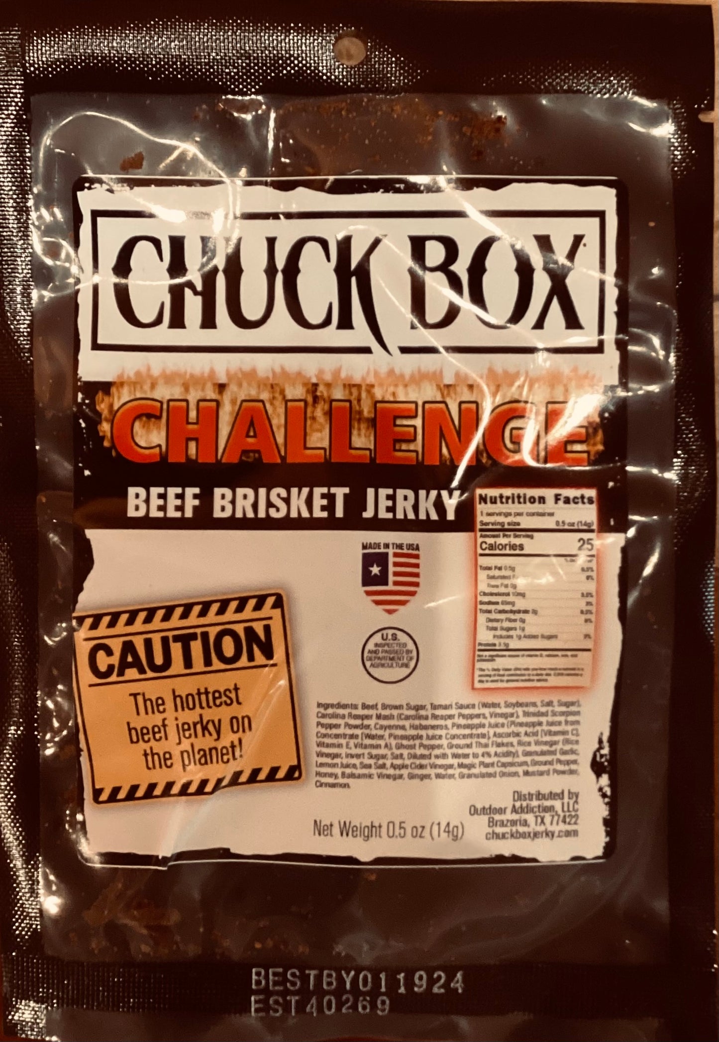 CHUCK BOX CHALLENGE Beef Brisket Jerky