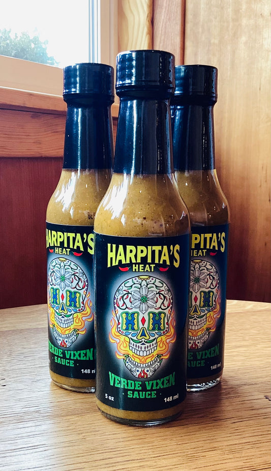 Harpita's Heat Hot Sauce - Verde Vixen Sauce