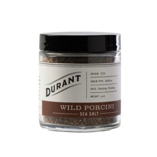 DURANT’S WILD PORCINI SEA SALT 4 oz