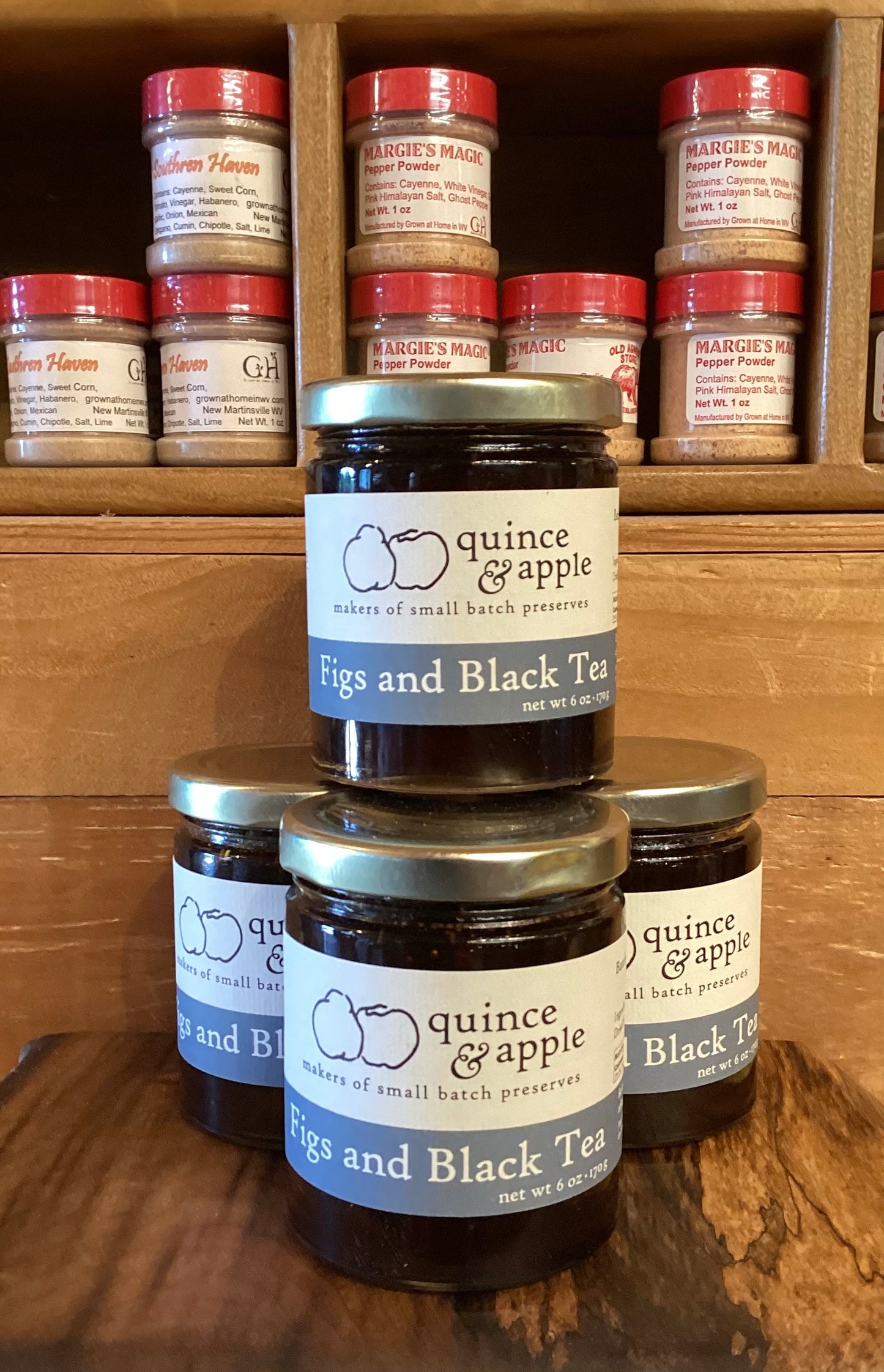 QUINCE & APPLE Figs and Black Tea Preserves