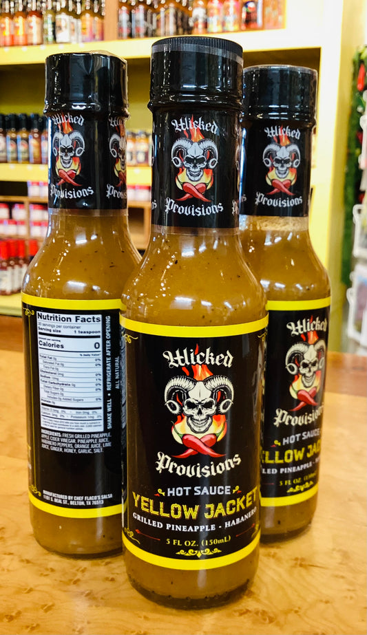 Wicked Provisions Yellow Jacket Hot Sauce