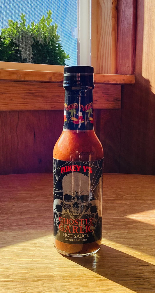 Mikey V's Ghostly Garlic Hot Sauce