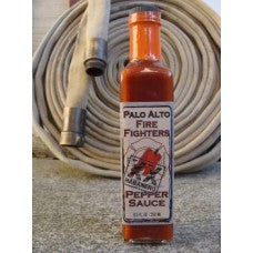 Palo Alto Firefighters XX Habanero Pepper Sauce 8.5 oz